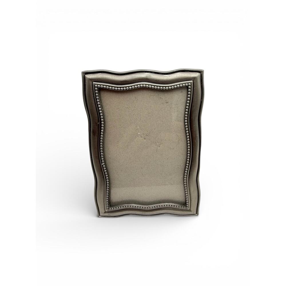 Fetco Pewter Brushed Gunmetal Photo Frame for 4 x 6" Photo Classic Contemporary